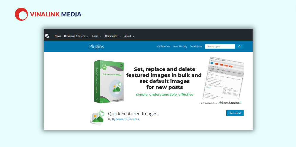 Quick Featured Images